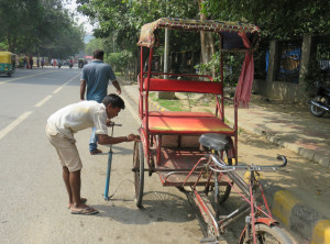 Auf den Straßen von Delhi Auf den Straßen von Delhi