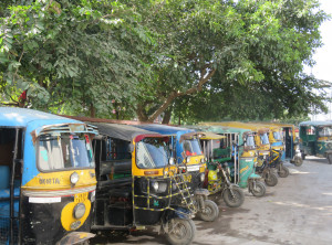 Taxistand am Bahnhof