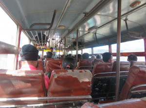 Busfahrt nach Rishikesh