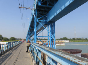 Fußmarsch zur Grenze