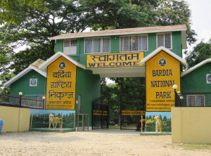 Eingang Bardia National Park