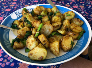 Kartoffeln mit Gemüse