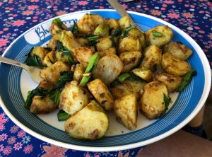 Kartoffeln mit Gemüse