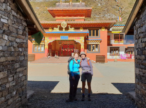 Niko & Jessisa am Kloster Lamagaun